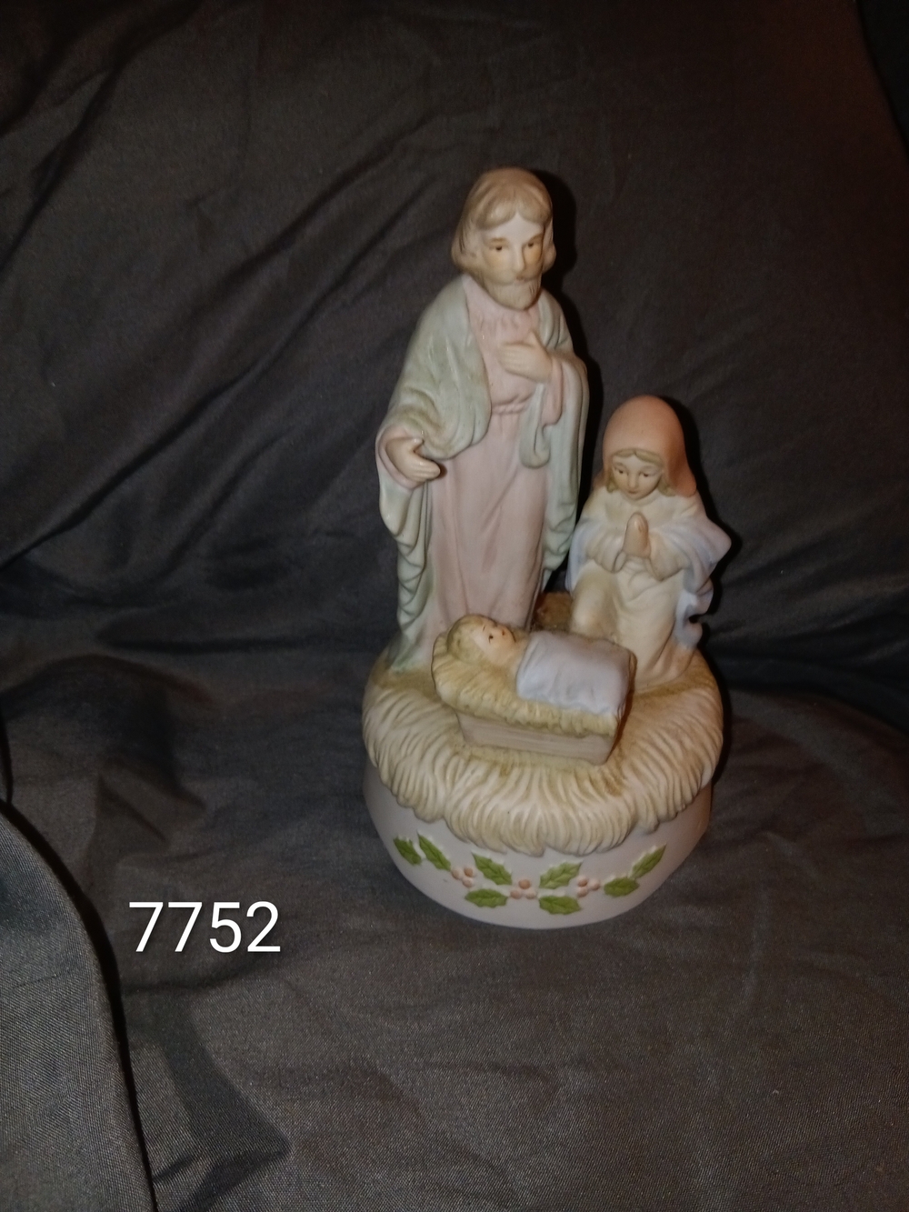 Lefton Nativity Music Box